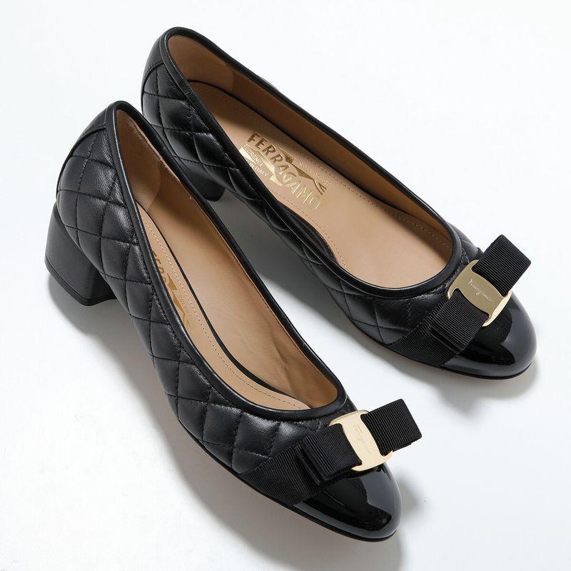FERRAGAMO（フェラガモ） パンプス VARA Q 672114 レディース レザー