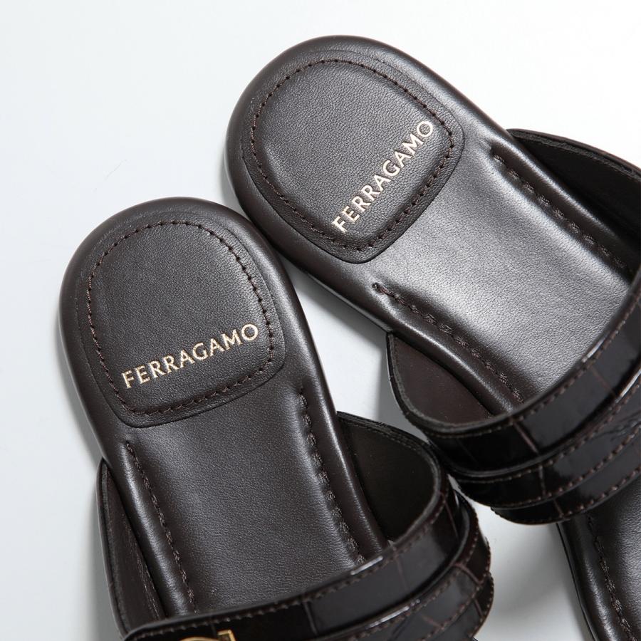 フェラガモ ミュール 本革製 レザー Salvatore Ferragamo FERRAGAMO（フェラガモ） サンダル KATE 774580 774581 レディース