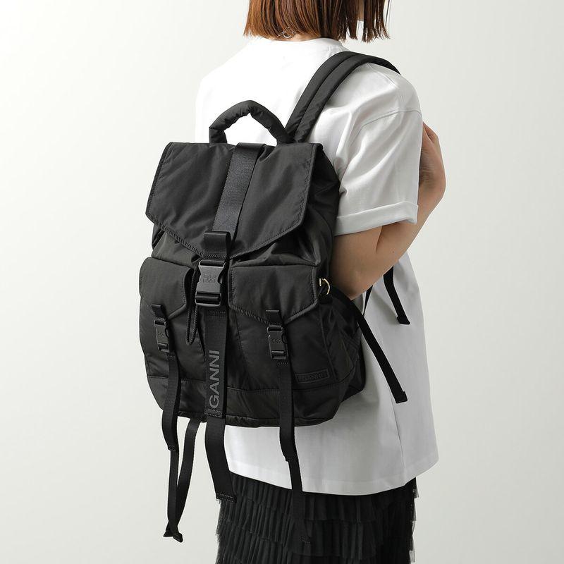 GANNI（ガニー） バックパック Recycled Tech Backpack A4755