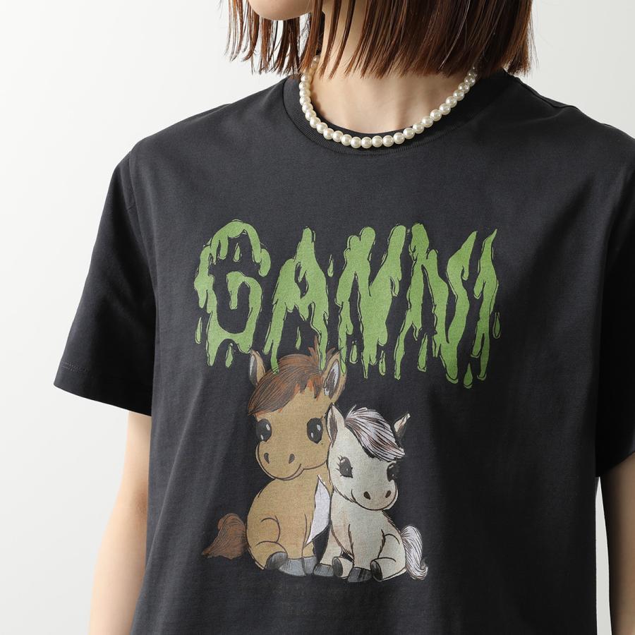 A⭐デンマーク発ブランド【GANNI ガニー】ポプリンシャツ GANNI（ガニー）の「GANNI/ガニー Cotton Poplin Frill Collar Shirt