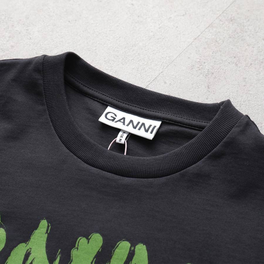 GANNI（ガニー） 半袖 Tシャツ Basic Cotton Jersey T-shirt A1050048