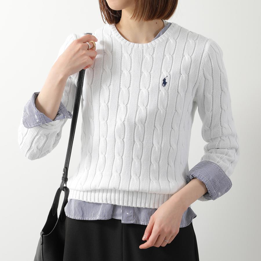 極美品　Polo Ralph Lauren ケーブルニット アイボリー　L POLO RALPH LAUREN（ポロ・ラルフローレン） セーター 211971869