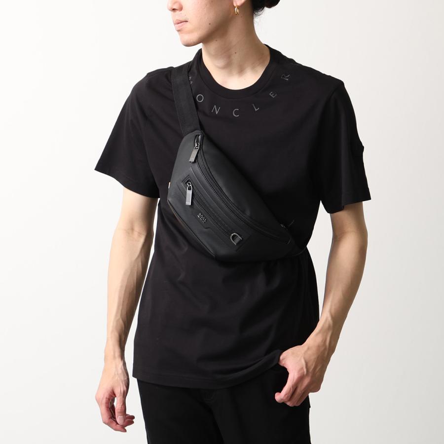 極美品　未使用に近い　ヒューゴボス　メンズ　ビジネスバッグ　ショルダーバッグ HUGO BOSS（ヒューゴ・ボス） ボディバッグ 50557779 メンズ ベルト