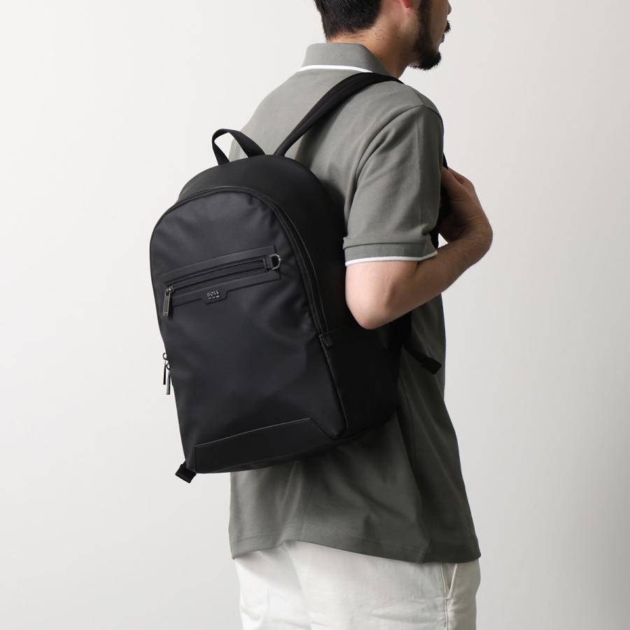 HUGO BOSS ヒューゴボス バックパック Cullen_Backpack 50557802 メンズ ロゴ リュック 鞄 001 BLACKの画像