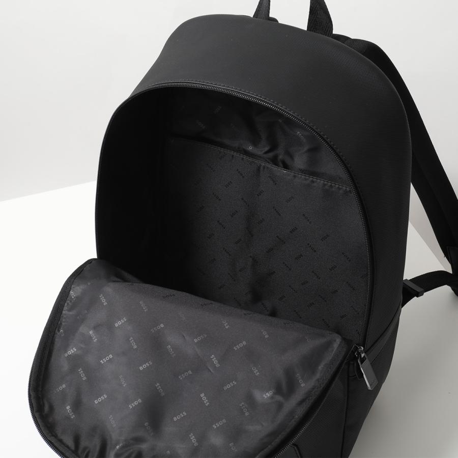 HUGO BOSS ヒューゴボス バックパック Cullen_Backpack 50557802 メンズ ロゴ リュック 鞄 001 BLACKの画像