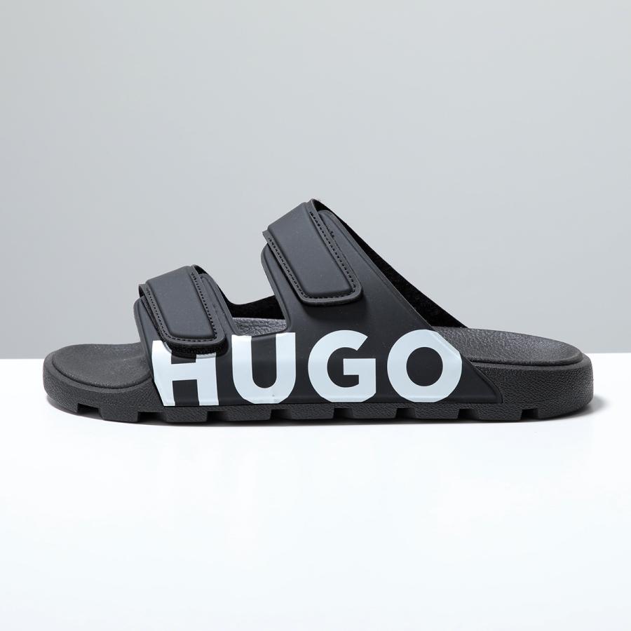 HUGO BOSS スタックロゴバックル レザーサンダル 楽天市場】HUGO BOSS ヒューゴボス サンダル 50498241 メンズ スライド