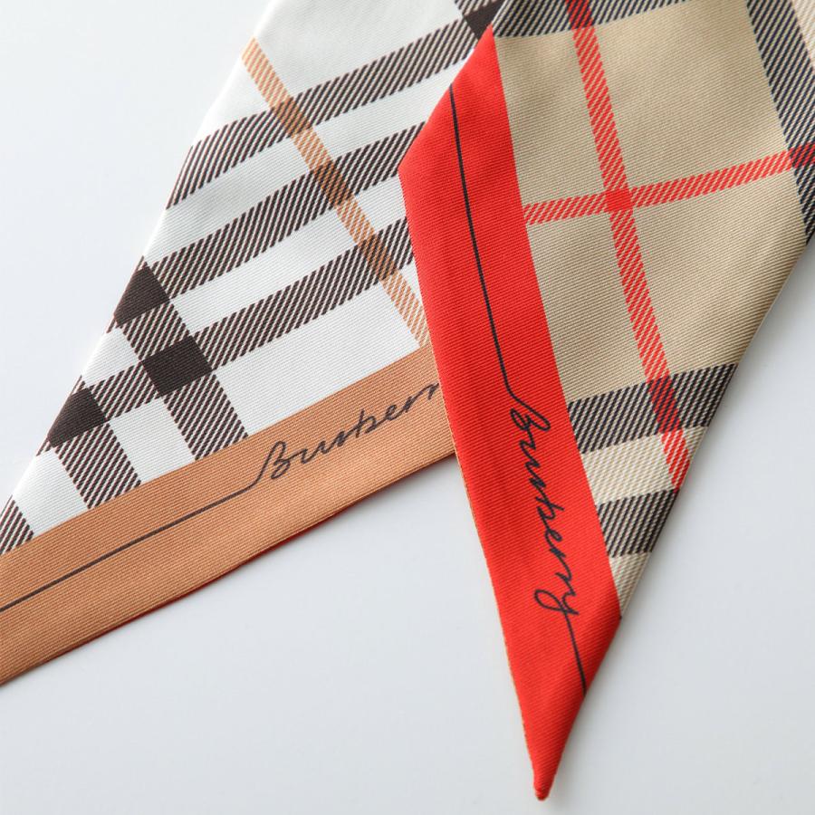BURBERRY（バーバリー） スカーフ SS CHECK SILK SKINNY 8119963