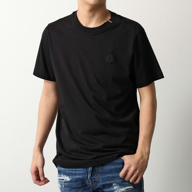 モンクレール　黒Tシャツ MONCLER（モンクレール） MONCLER Matt Black マットブラック