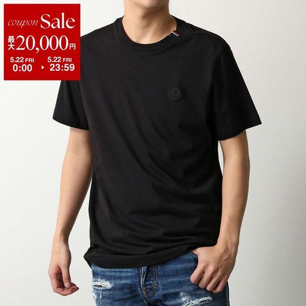 【良品】モンクレール黒 Tシャツ サイズS MONCLER（モンクレール） MONCLER Matt Black マットブラック