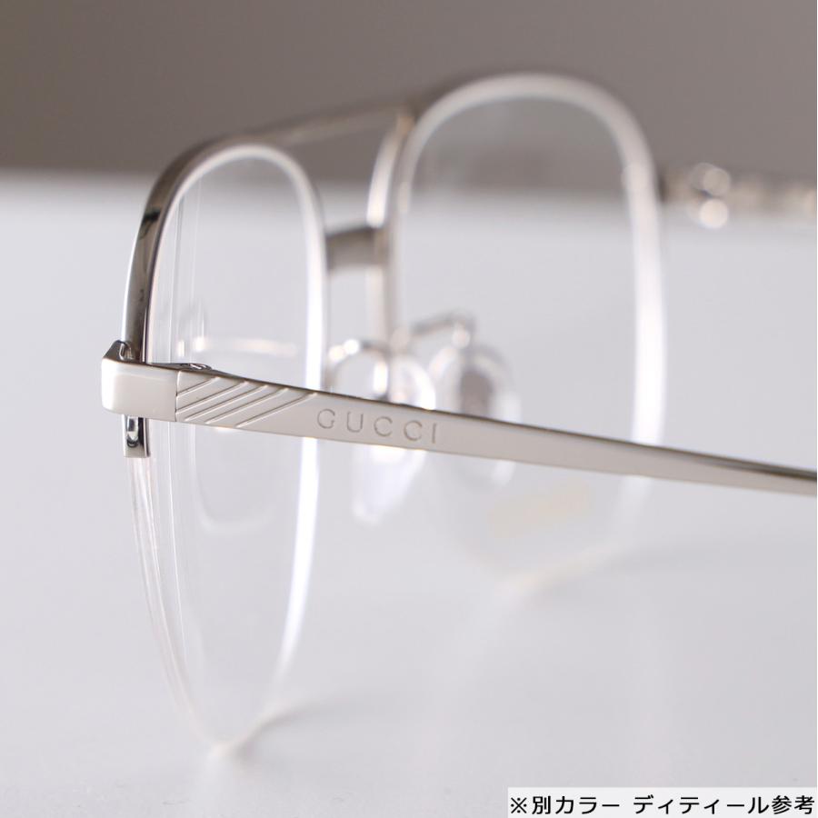 GUCCI（グッチ） メガネ GG0745O レディース ティアドロップ型 メタル