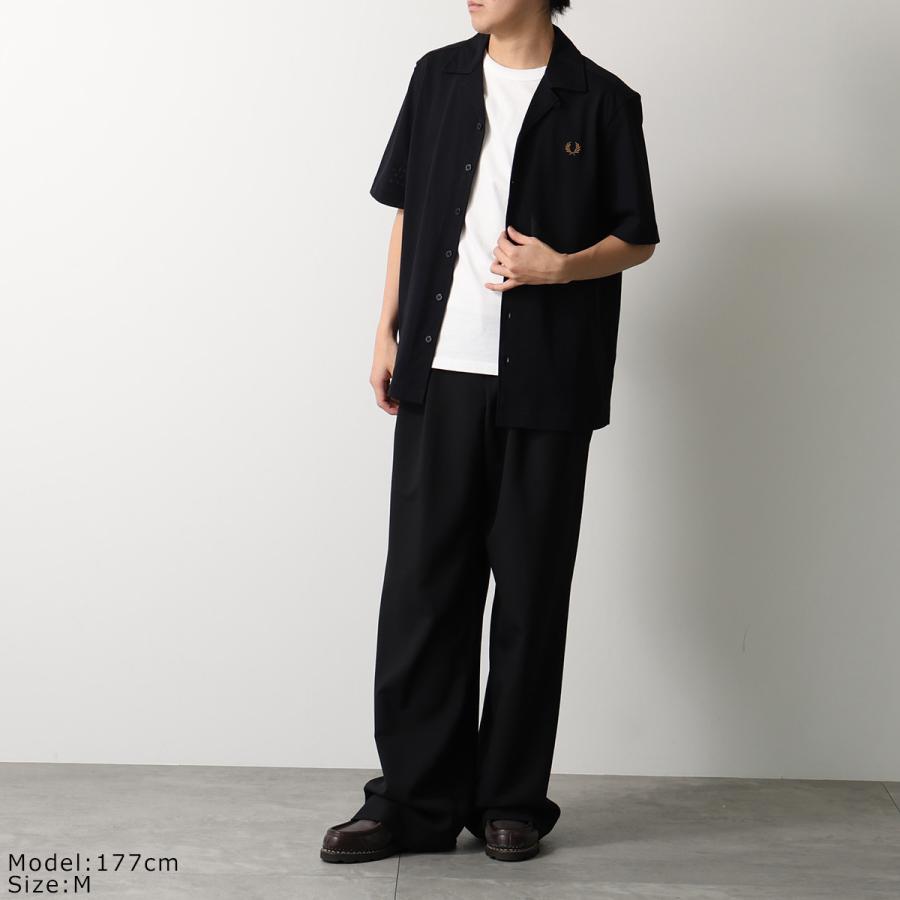 FRED PERRY（フレッドペリー） シャツ Compress Mesh Rever Collar Sh