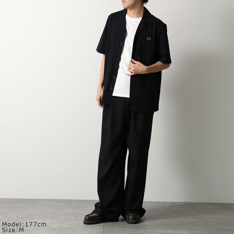FRED PERRY（フレッドペリー） シャツ Compress Mesh Rever Collar Sh