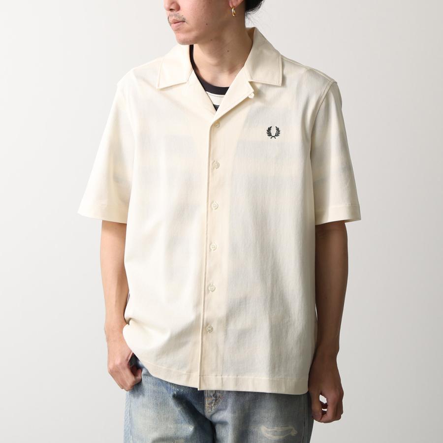 FRED PERRY（フレッドペリー） シャツ Compress Mesh Rever Collar Sh