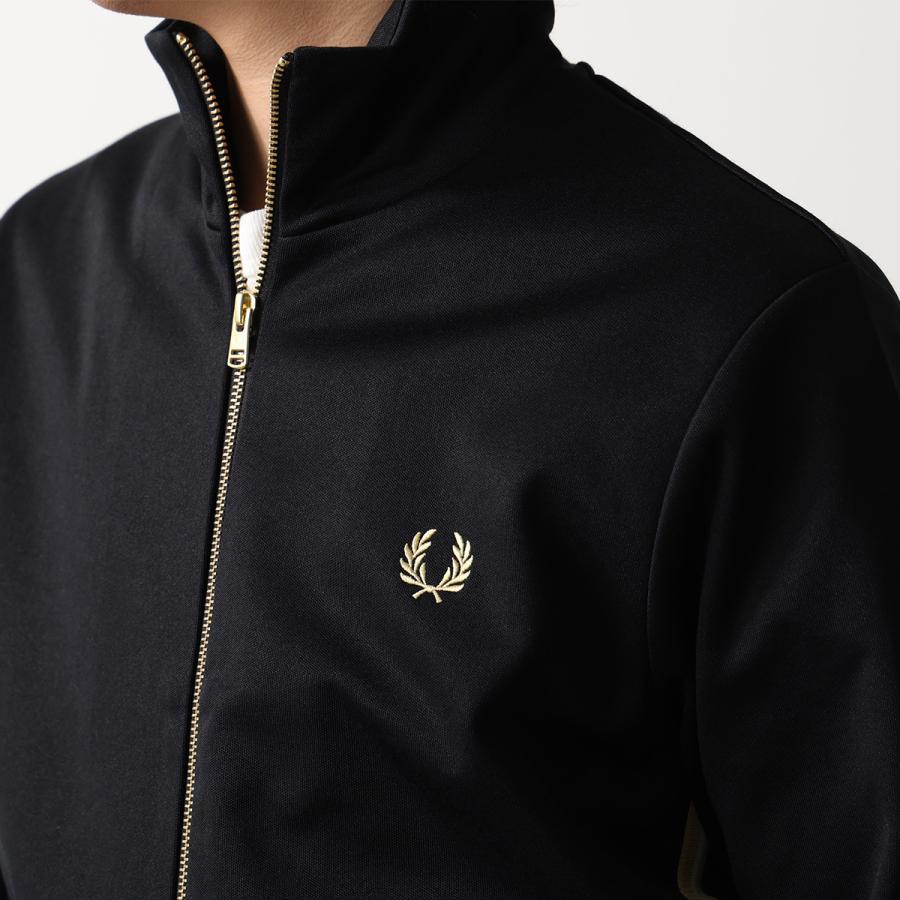 【美品】FREDPERRY フレッドペリー　トランクジャケット ストレッチ　刺繍 FRED PERRY（フレッドペリー） トラックジャケット J2329 Stripe Tape