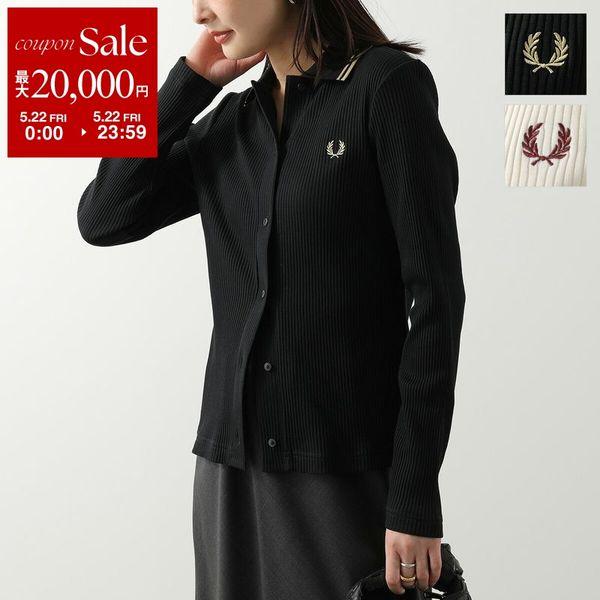 FRED PERRY（フレッドペリー） ポロシャツ Button Through Rib Polo