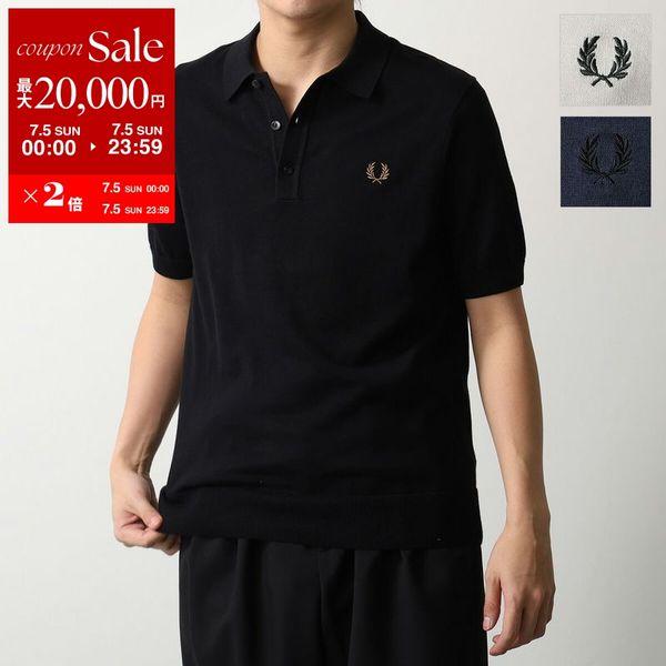 FRED PERRY（フレッドペリー） ニットポロシャツ Cotton Knitted Polo