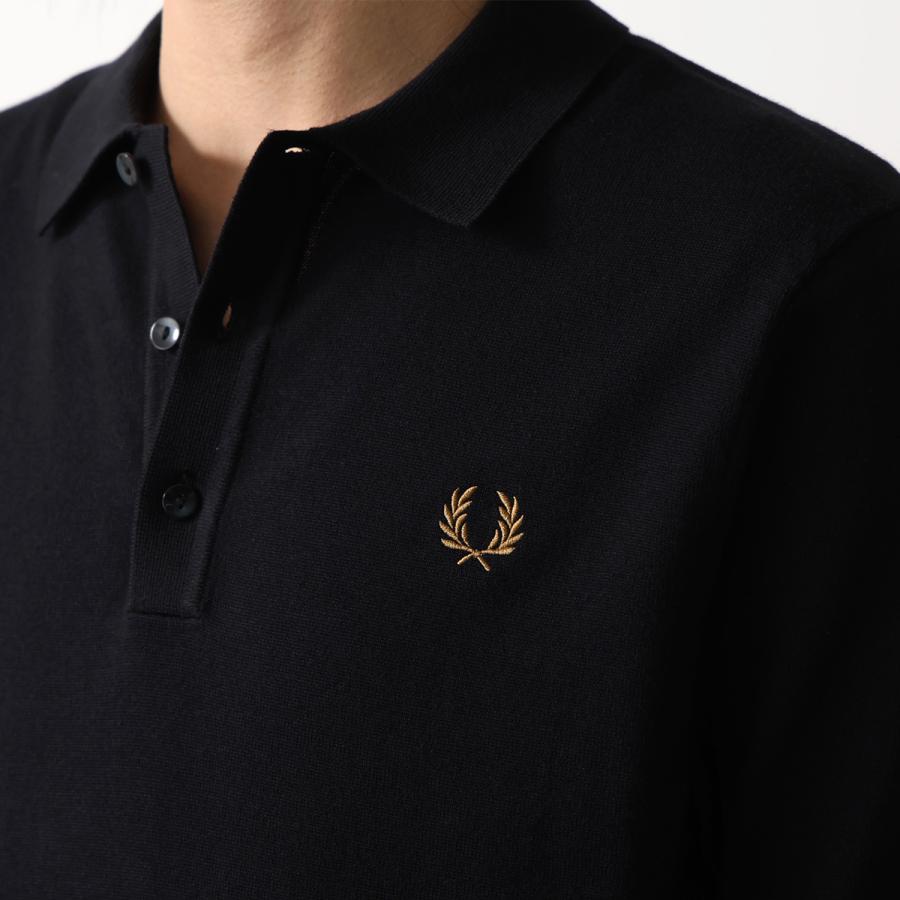 FRED PERRY（フレッドペリー） ニットポロシャツ Cotton Knitted Polo