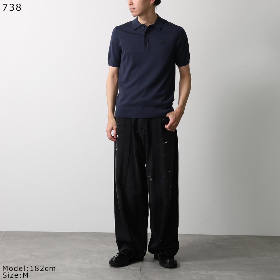 FRED PERRY（フレッドペリー） ニットポロシャツ Cotton Knitted Polo