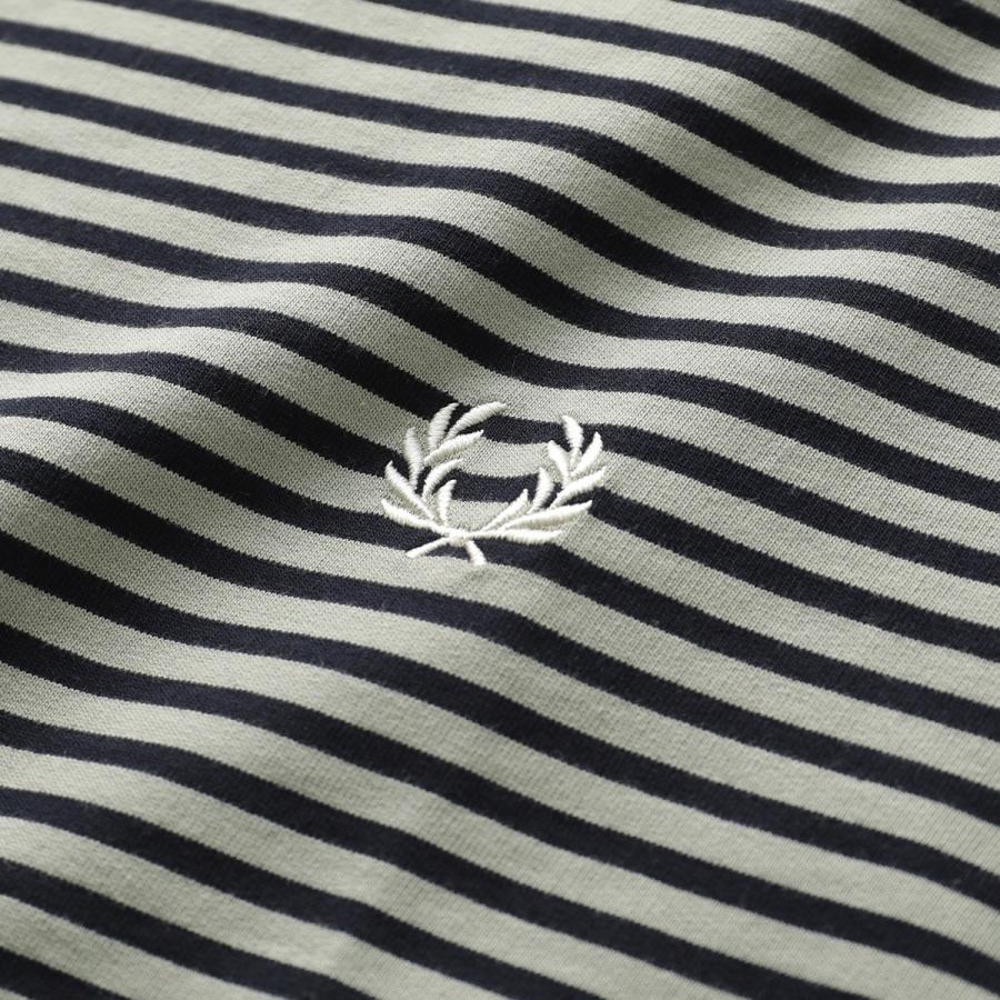 FRED PERRY（フレッドペリー） Tシャツ FINE STRIPE HEAVYWEIGHT 