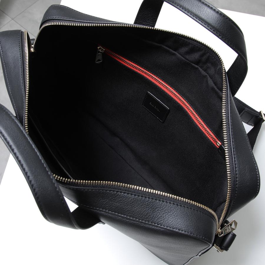 Paul Smith ポールスミス ブリーフケース 6603 BMULTI メンズ レザー ビジネスバッグ ショルダーバッグ クロスボディ ストライプ ロゴ 鞄 79の画像