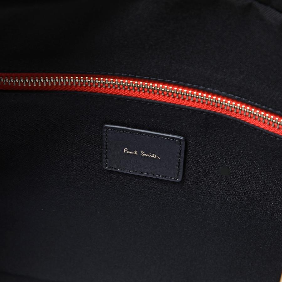 Paul Smith ポールスミス ブリーフケース 6603 BMULTI メンズ レザー ビジネスバッグ ショルダーバッグ クロスボディ ストライプ ロゴ 鞄 79の画像