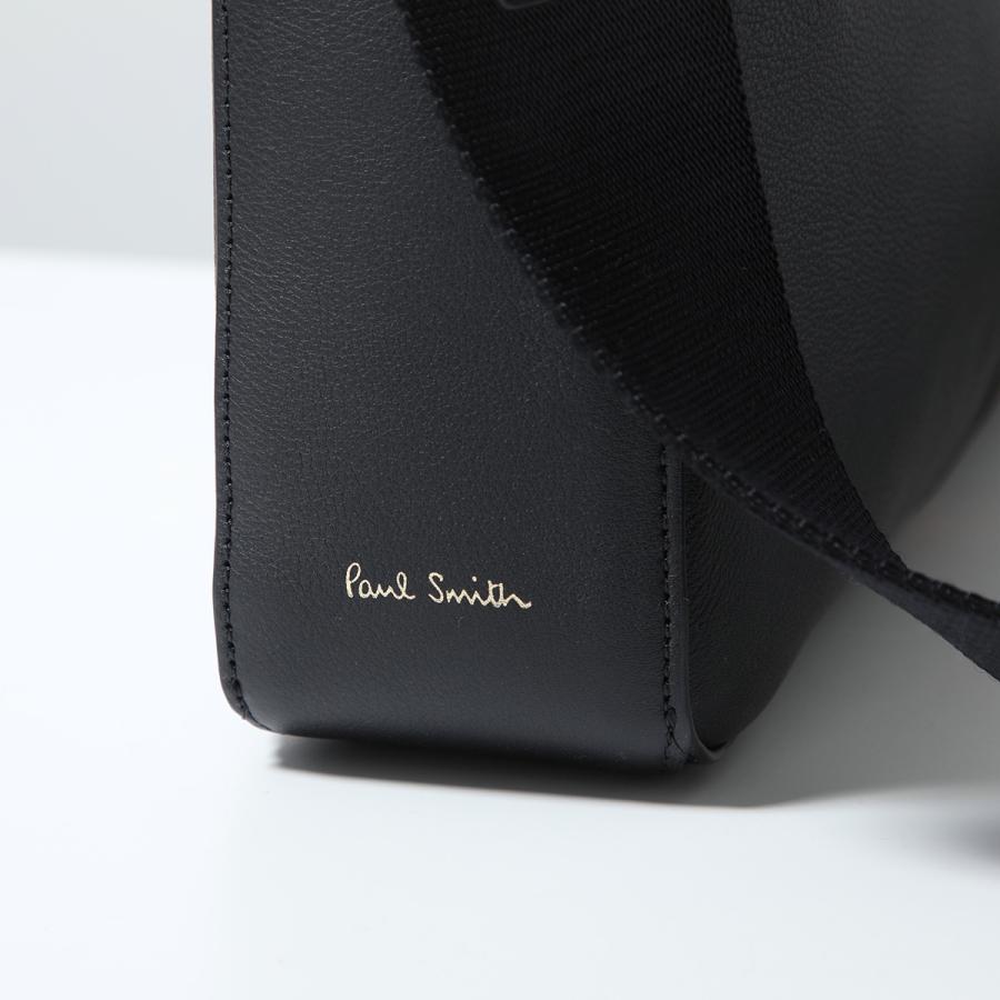 Paul Smith ポールスミス ブリーフケース 6603 BMULTI メンズ レザー ビジネスバッグ ショルダーバッグ クロスボディ ストライプ ロゴ 鞄 79の画像
