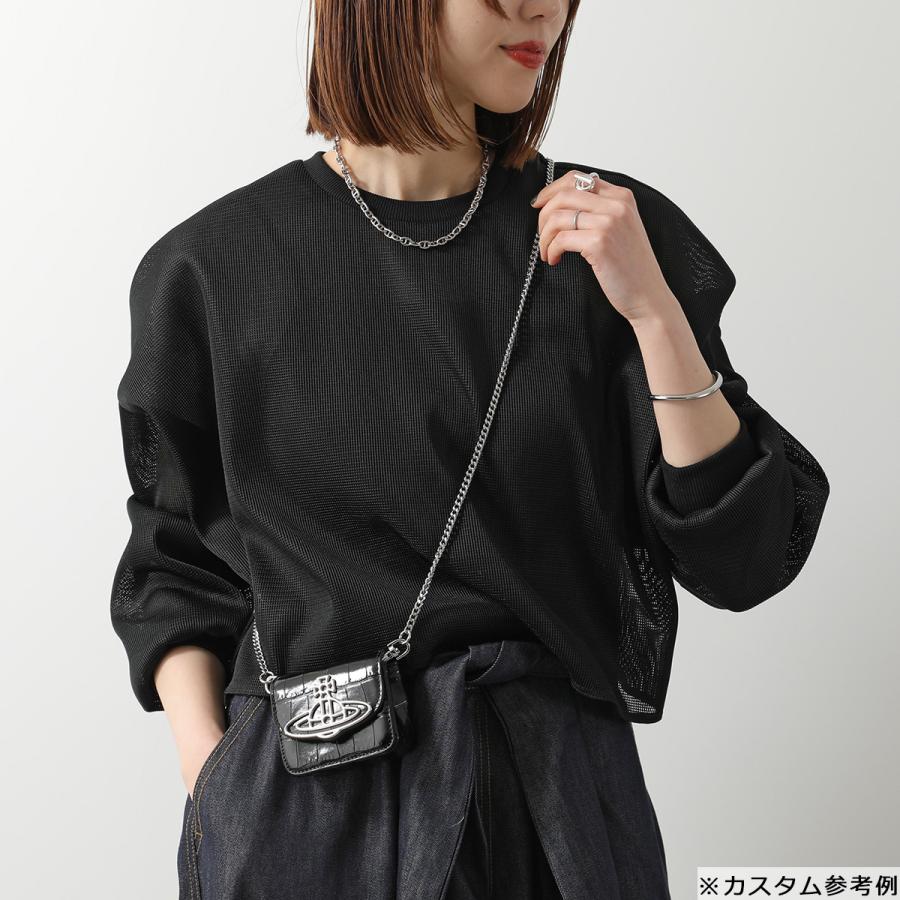 VivienneWestwood オーブ かぎ編み ミニハンドバッグ ミラー付属 Vivienne Westwood（ヴィヴィアンウエストウッド） ミニハンドバッグ