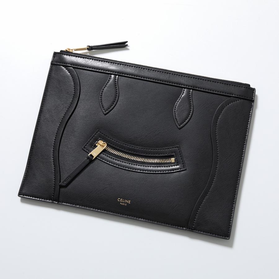 セリーヌ ポーチ クラッチバッグ イタリア製 ヴィンテージ 角破けなし CELINE（セリーヌ） クラッチバッグ MEDIUM POUCH ミディアム ポーチ