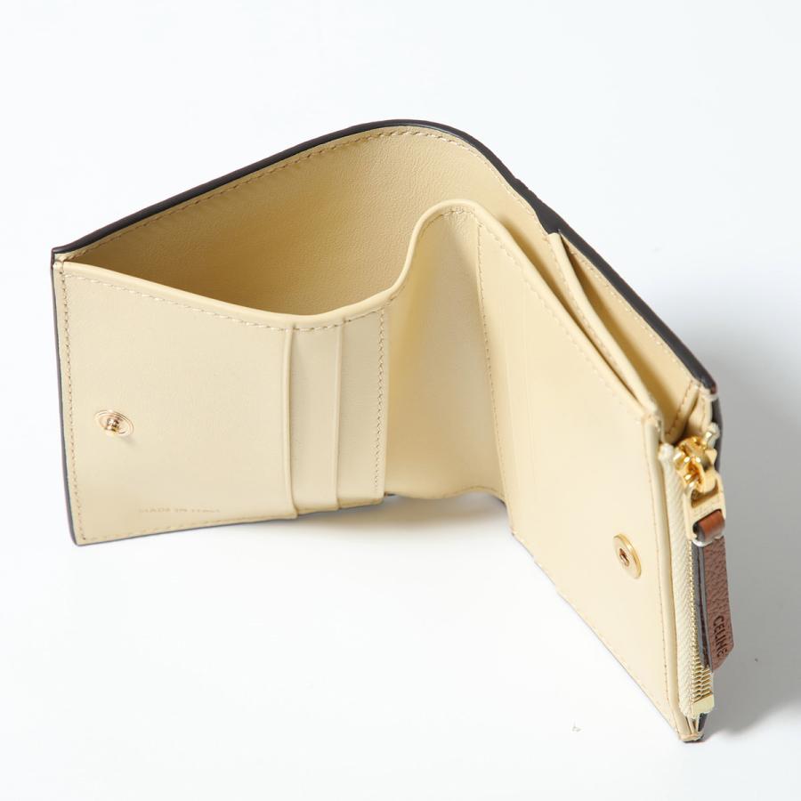 CELINE（セリーヌ） 二つ折り財布 L100H2O54.GHD1 レディース レザー