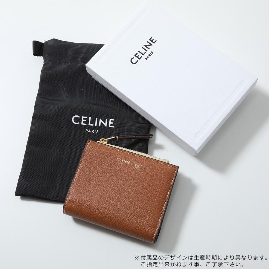 CELINE（セリーヌ） 二つ折り財布 L100H2O54.GHD1 レディース レザー