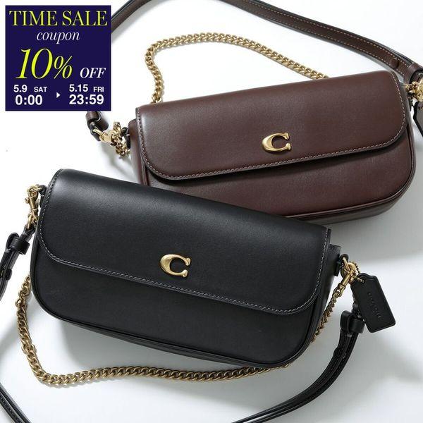COACH（コーチ） ショルダーバッグ LEAT BRK FLP CHN BAG ブルック 