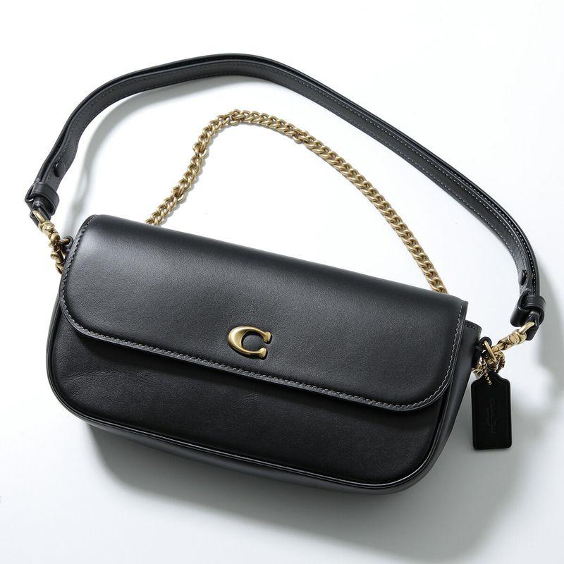 COACH（コーチ） ショルダーバッグ LEAT BRK FLP CHN BAG ブルック