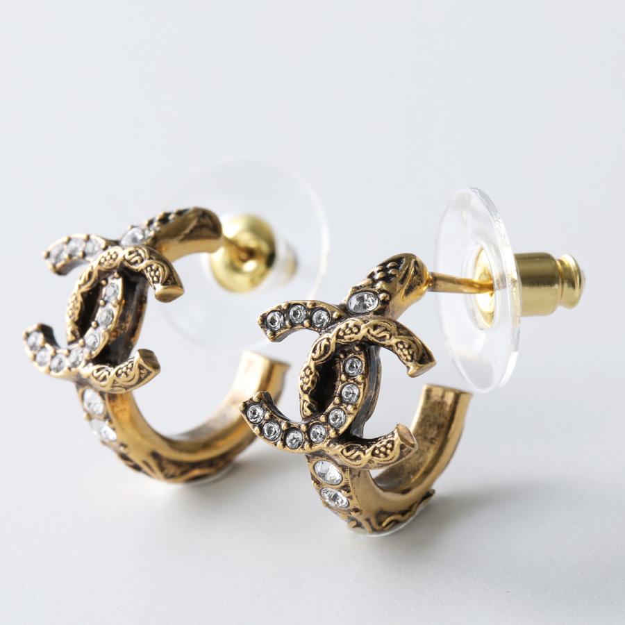 CHANEL（シャネル） フープピアス ABD848 B17147 レディース ココ