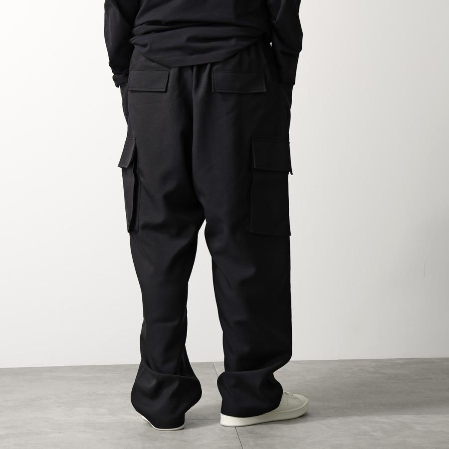 Y-3 ワイスリー カーゴパンツ SU UT STR PANTS スポーツ ユニフォーム ユーティリティー ストレート KH3044 メンズ ワイド ロゴ BLACKの画像