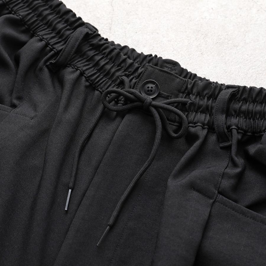 Y-3 ワイスリー カーゴパンツ SU UT STR PANTS スポーツ ユニフォーム ユーティリティー ストレート KH3044 メンズ ワイド ロゴ BLACKの画像