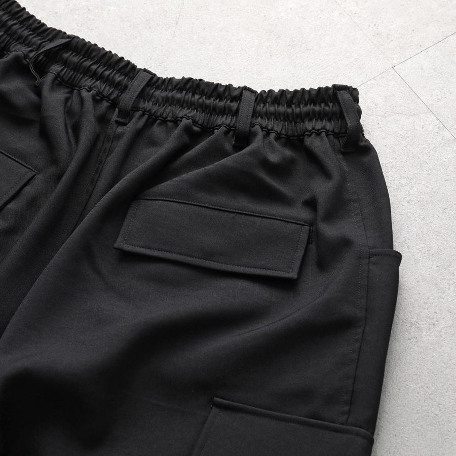Y-3 ワイスリー カーゴパンツ SU UT STR PANTS スポーツ ユニフォーム ユーティリティー ストレート KH3044 メンズ ワイド ロゴ BLACKの画像