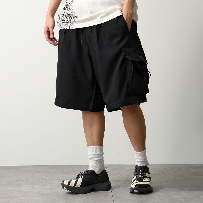 Y-3 ワイスリー ヨウジヤマモト　スウェット カーゴショーツ ハーフパンツ Y-3 ワイスリー ハーフパンツ SU CARGO SHORTS KS7652 メンズ スポーツ
