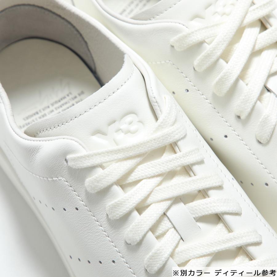 Y-3 ワイスリー スニーカー STAN SMITH スタン スミス HQ7319 メンズ ローカット レザー 3cm シューズ 靴 BLACK/BLACK/BLACKの画像