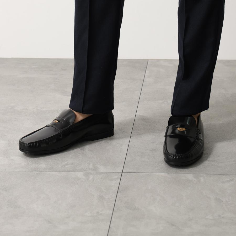 TODS トッズ コインローファー XXM31L0IM20AKT メンズ ペニーローファー レザー 1.5cm シューズ 革靴 B999 XXM31L0IM20AKTB999の画像
