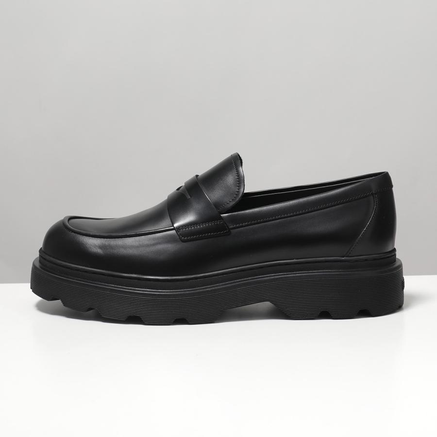 TODS トッズ コインローファー XXM24L0IL50LYG メンズ ペニーローファー レザー 3.5cm シューズ 革靴 B999/NERO XXM24L0IL50LYGB999の画像