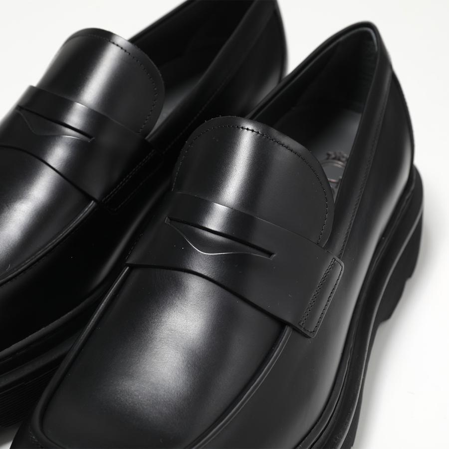 TODS トッズ コインローファー XXM24L0IL50LYG メンズ ペニーローファー レザー 3.5cm シューズ 革靴 B999/NERO XXM24L0IL50LYGB999の画像