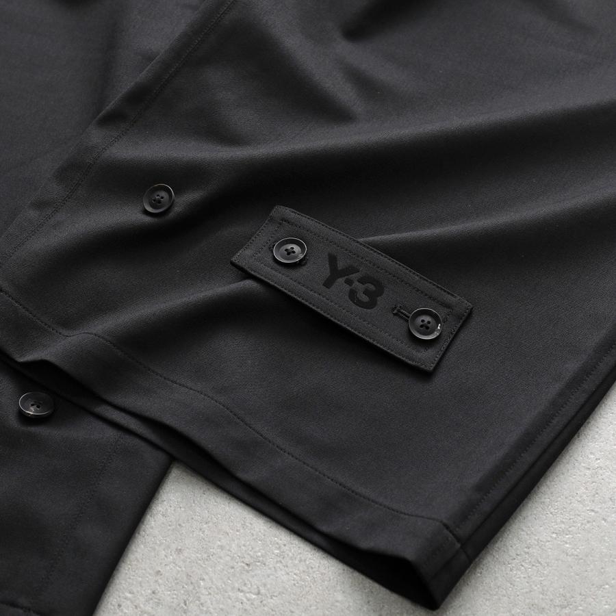 Y-3 ワイスリー ワイドパンツ SPORT UNIFORM WIDE LEG PANTS スポーツ ユニフォーム ワイド レッグ パンツ KH3213 メンズ イージーパンツ BLACKの画像