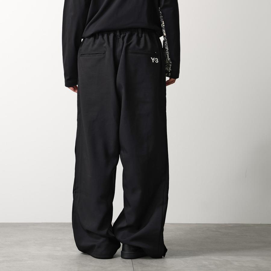 Y-3 ワイスリー ワイドパンツ SU BBALL PANTS スポーツ ユニフォーム バスケットボール KH3046 メンズ ワイド スリーストライプス ロゴ BLACKの画像