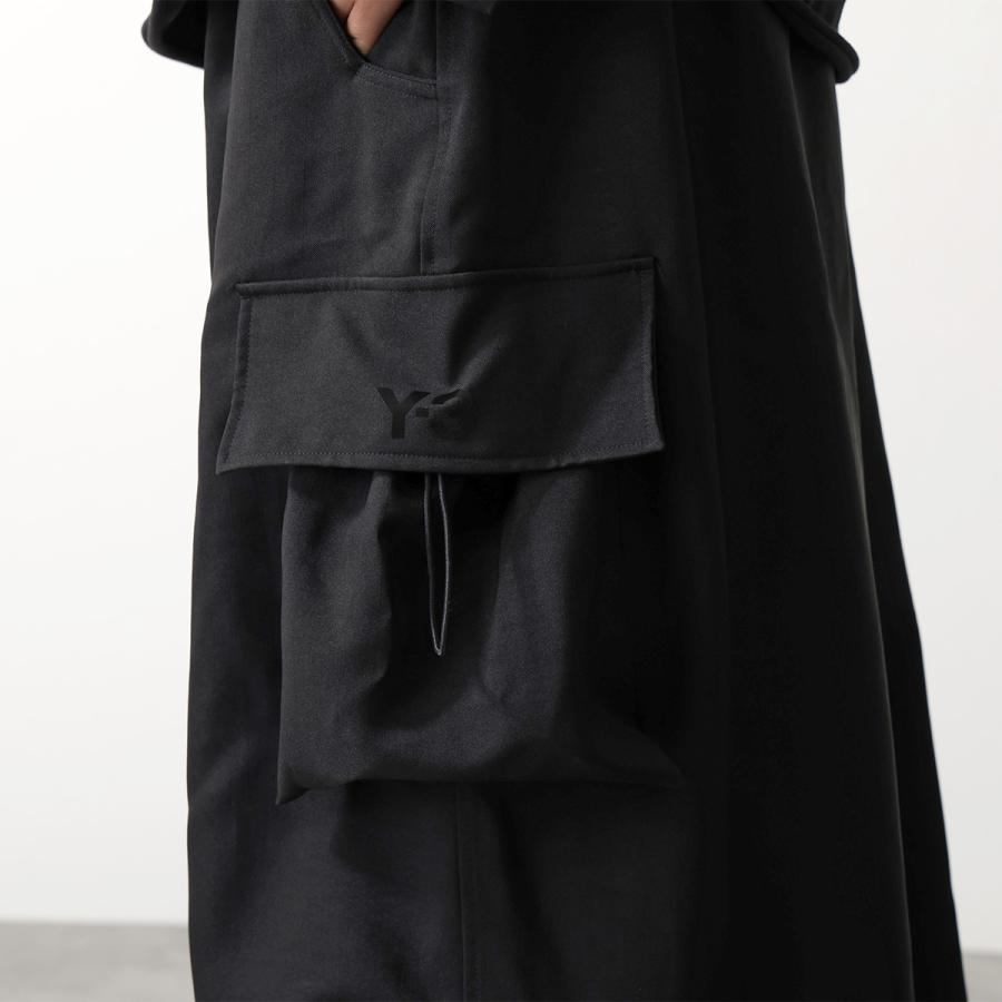 Y-3 ワイスリー カーゴパンツ SU CARGO PANT スポーツ ユニフォーム ワイド KS7655 メンズ ロゴ BLACKの画像