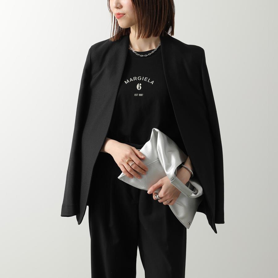 MM6 エムエムシックス メゾンマルジェラ Tシャツ SH2GC0038 M20048 メンズ 半袖 カットソー コットン クルーネック ロゴ カラー2色 SH2GC0038M20048900の画像