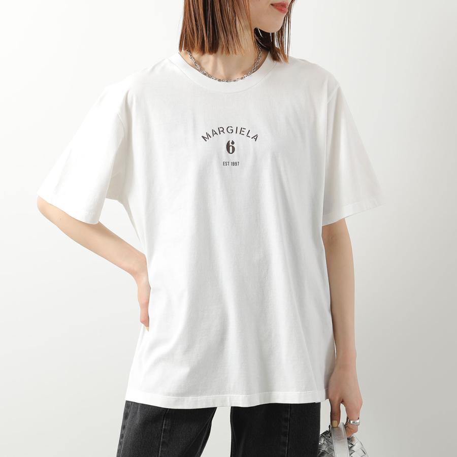 新品 MM6 エムエムシックス 半袖Tシャツ ホワイト 16Y ロゴT コットン MM6 Maison Margiela (エムエムシックス メゾン マルジェラ) Numeric