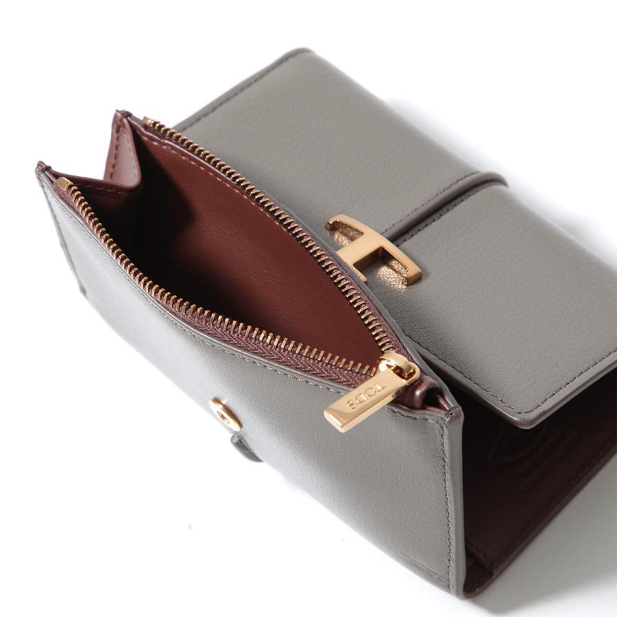TOD'S（トッズ） TODS 三つ折り財布 T TIMELESS Tタイムレス
