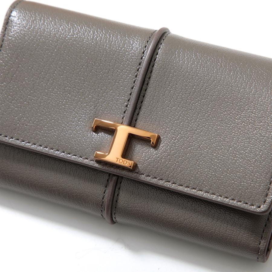 TOD'S（トッズ） TODS 三つ折り財布 T TIMELESS Tタイムレス