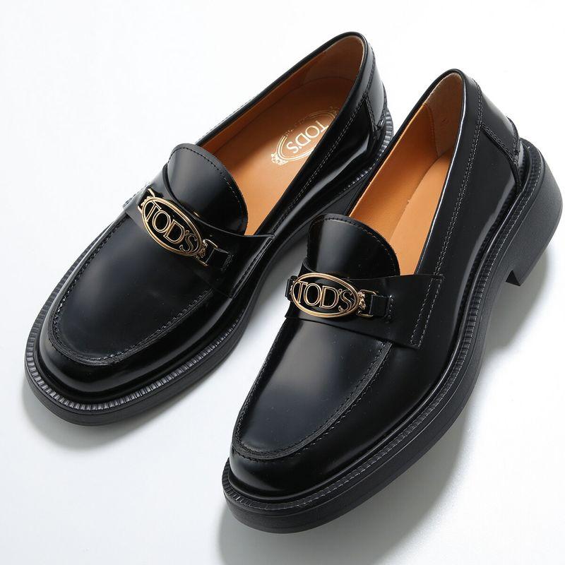 値下げしました★TOD’S レザーローファー　ブラック TOD'S/トッズ_Women通販 | レザー ローファー【送料無料】【店頭受取