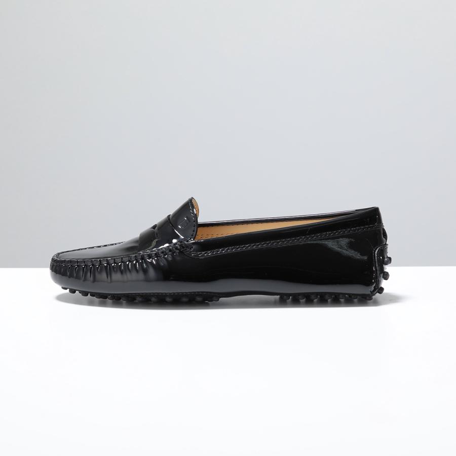 【美品】Tod’s トッズ モカシン 24.5〜25cm 黒 TOD'S（トッズ） 【35.5】TODS ローファー GOMMINI MOCASSINO